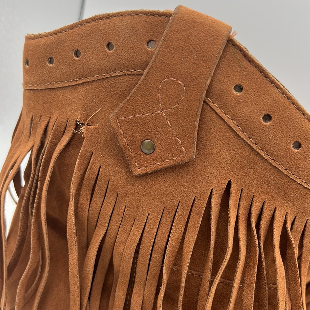 Miranda by Miranda Lambert Women's Light Brown Boots With Tassels Sz. 7.5M - Picture 7 of 12